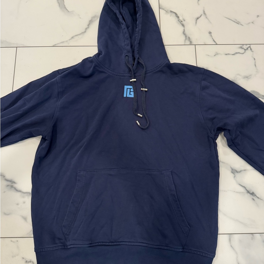 BALMAIN Navy Blue Hoodie boys size XL